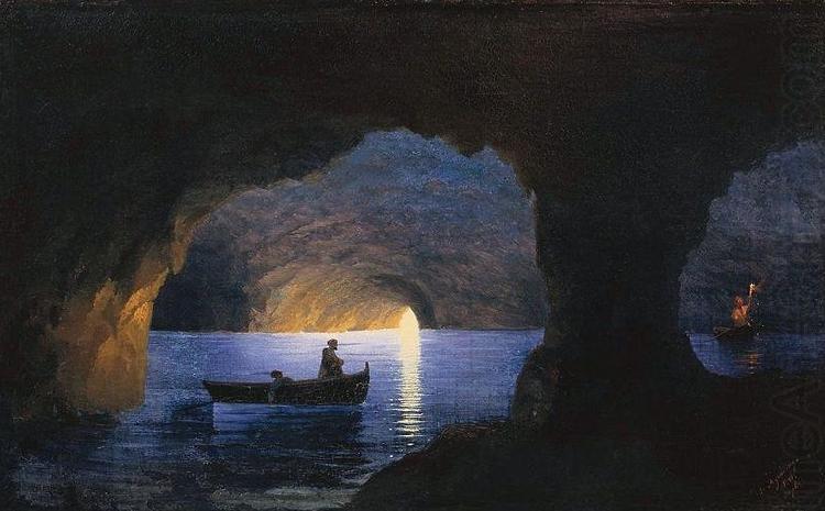 Ivan Aivazovsky Azure Grotto, Naples china oil painting image
